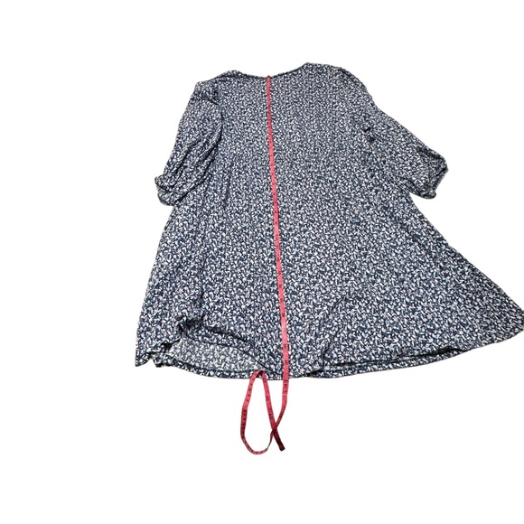 Ava Viv Floral Blue Dress 3XL - Picture 8 of 8